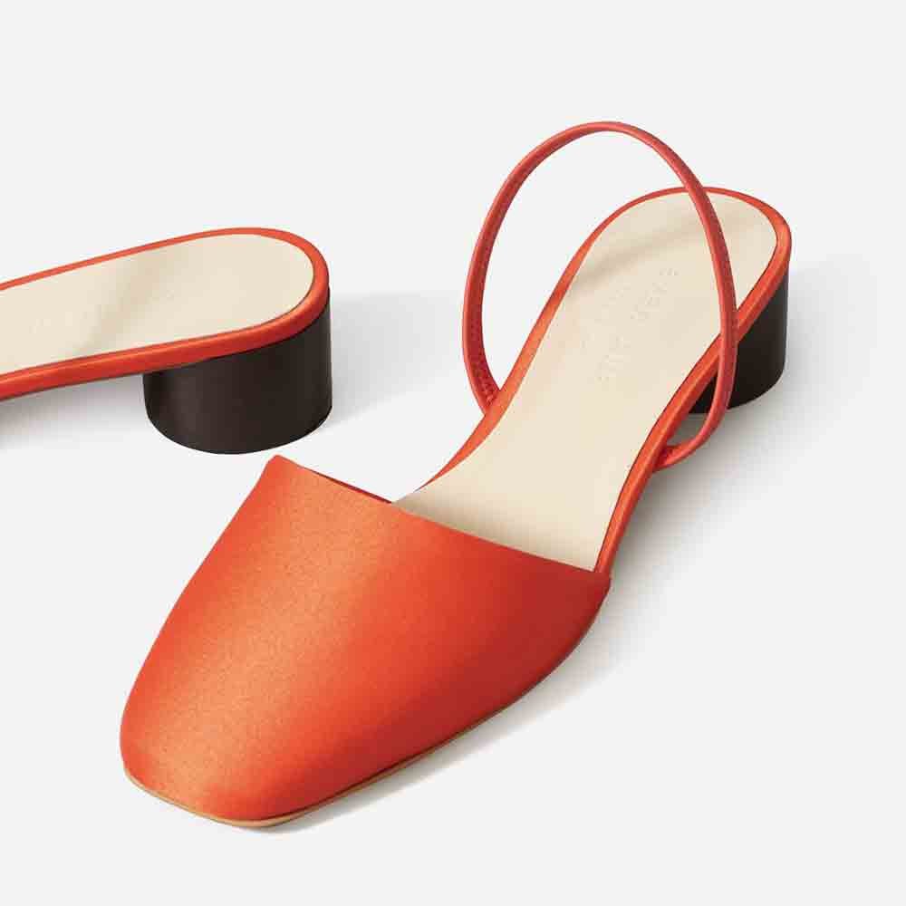 Tapered Square Toe Slingback – Image 4